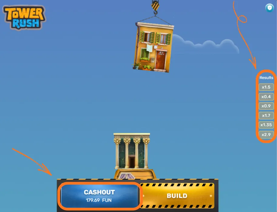 Build floor and cash out